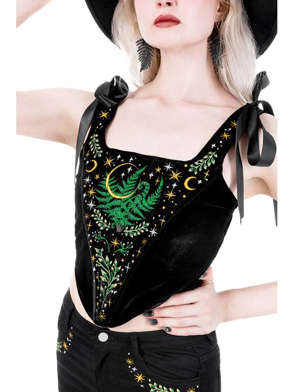 Herbal Corset Top
