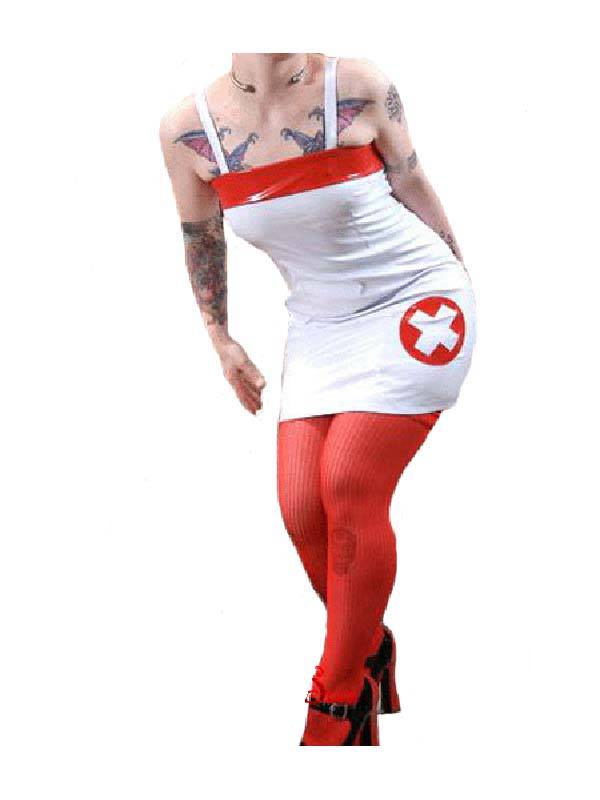 Nurse PVC Jurk S  L
