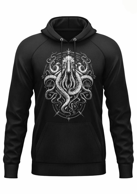 Cthulhu Hoodie Unisex - 80% Katoen, Zachte Kwaliteit, Duurzaam - Perfect Voor Fans