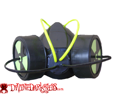 Atomic Neon Yellow Cyber Mask