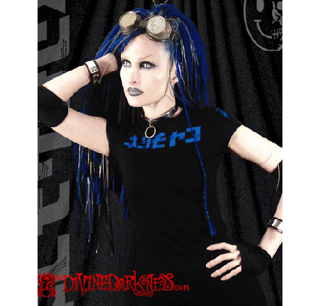 Manga Cybergoth Top