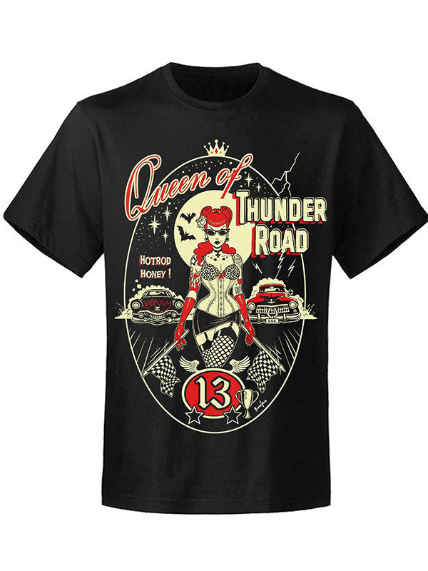 Rockabilly t-shirt Thunder road