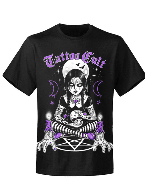 Gothic t-shirt Wednesday Addams