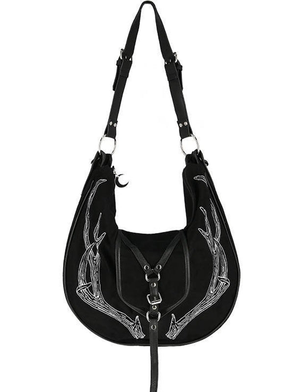 Gothic Bag Black Antlers 