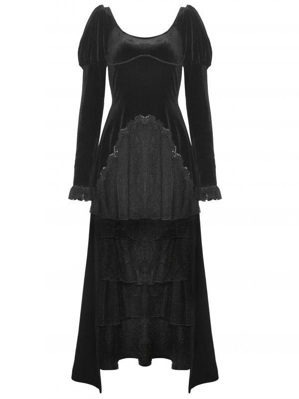 Dark In Love Midnight Hour Jurk - DivineDarkness- Online shop voor Gothic en Alternatieve Kleding!