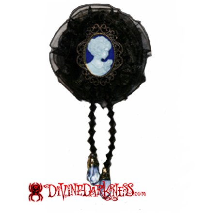 Blue Tears Broche - DivineDarkness- Online shop voor Gothic en Alternatieve Kleding!