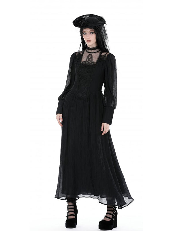 Lange gothic jurk Dark in Love
