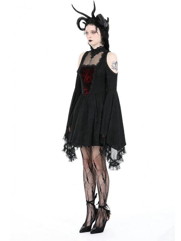 Despair Jurk - DivineDarkness- Online shop voor Gothic en Alternatieve Kleding!