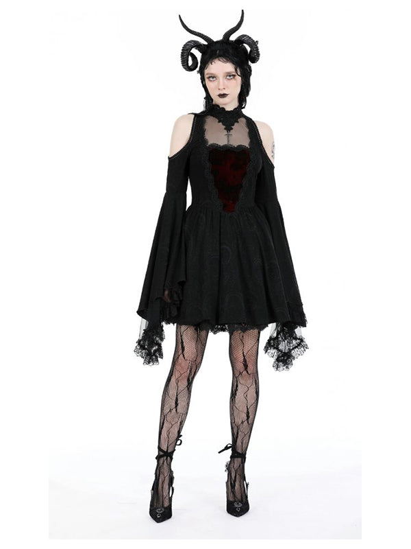 Despair Jurk - DivineDarkness- Online shop voor Gothic en Alternatieve Kleding!