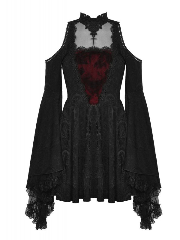 Despair Jurk - DivineDarkness- Online shop voor Gothic en Alternatieve Kleding!