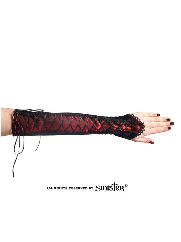 Gothic gloves Red Passion