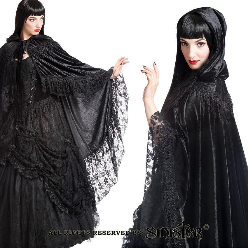 Gothic hooded cape - Divine-Darkness
