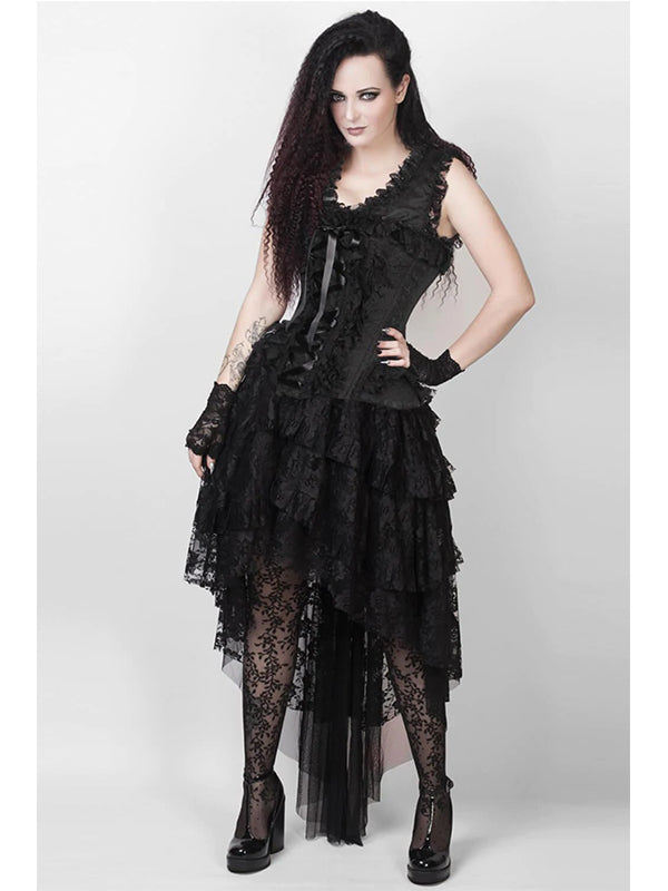 gothic corset dress