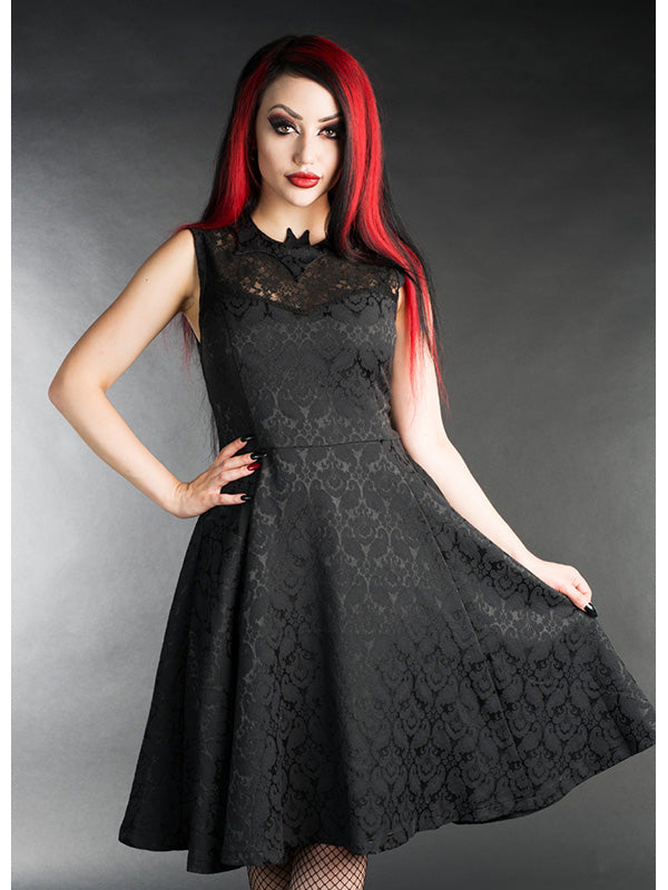 Gothic dress with lace