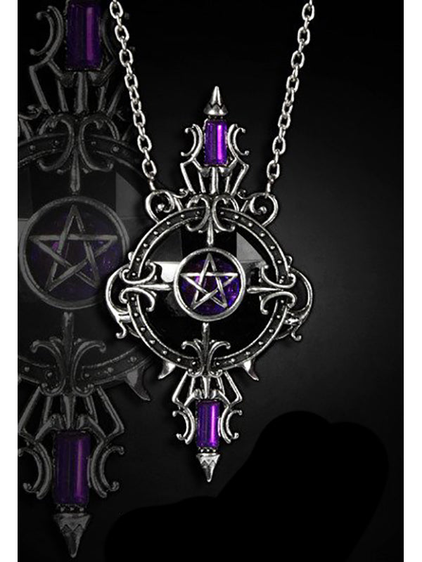 Gothic necklace Mystic Mirror