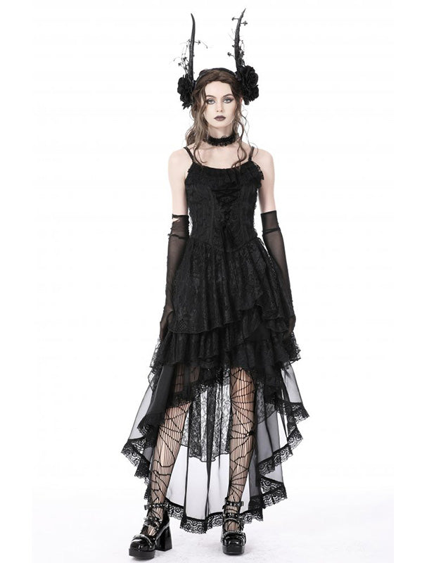 Dark In Love Malefic Rok - DivineDarkness- Online shop voor Gothic en Alternatieve Kleding!