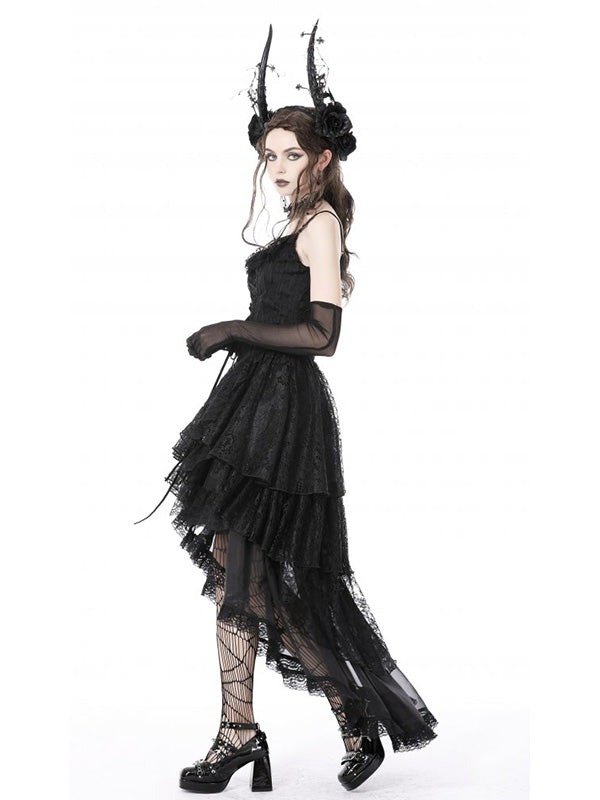 Dark In Love Malefic Rok - DivineDarkness- Online shop voor Gothic en Alternatieve Kleding!